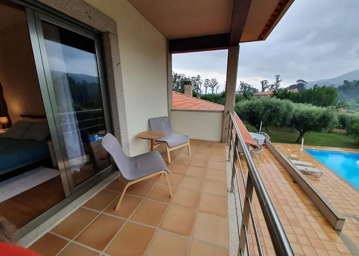 Ponte De Lima - Olival - Au Calme, Climatisee Et Chauffee - Piscine Privee Entre Et Montagne Vila *